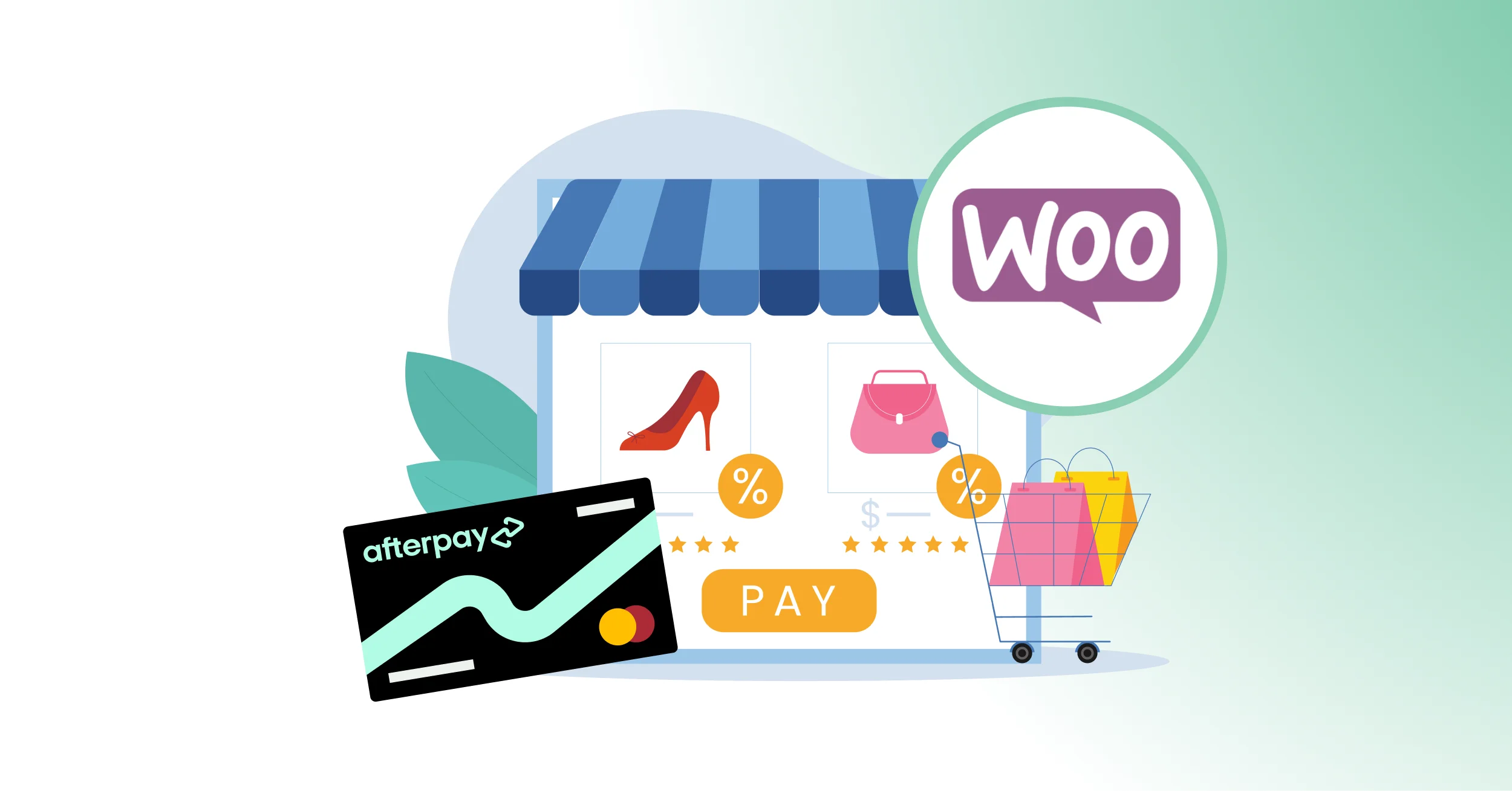 accept Afterpay in WooCommerce