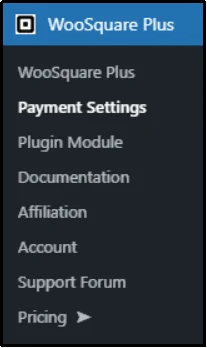 Navigate to WooCommerce payment settings for configuration