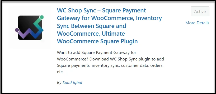 WC Shop Sync WordPress Plugin Interface