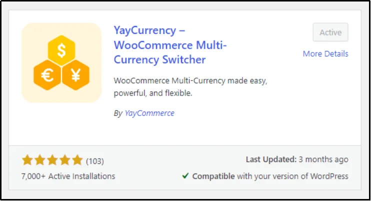 Multi-Currency Switcher for WooCommerce Settings