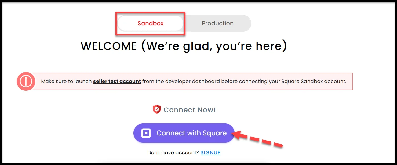 Option to connect WooCommerce with Square in WC Shop Sync settings