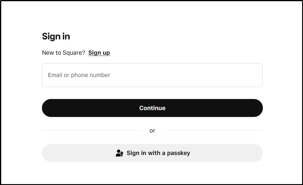 Entering Square account credentials for WooCommerce