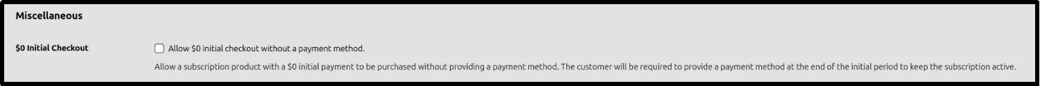 WooCommerce subscription setting to allow users to opt for one-time purchase or subscription