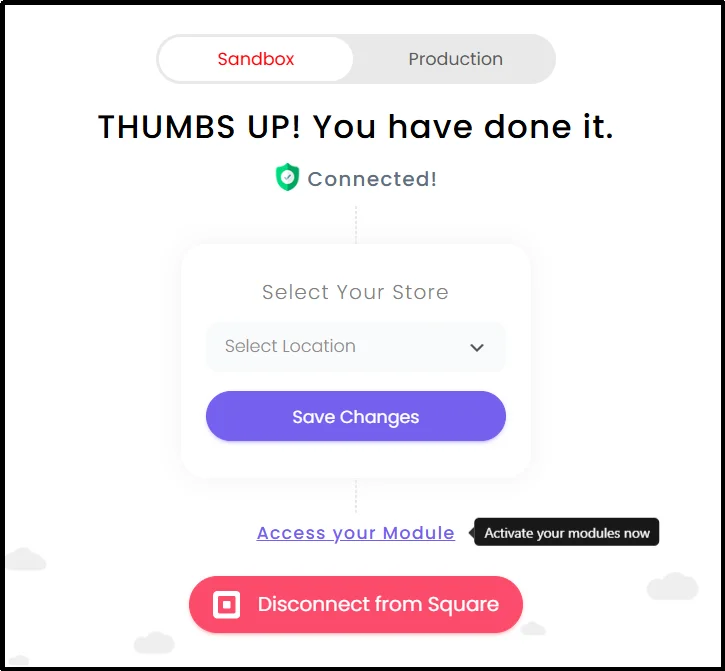 Select Square business location from dropdown in WooCommerce settings